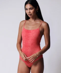 Swim Mai Underwear X BikiniBird Mod Bodysuit In BikiniBird Boa