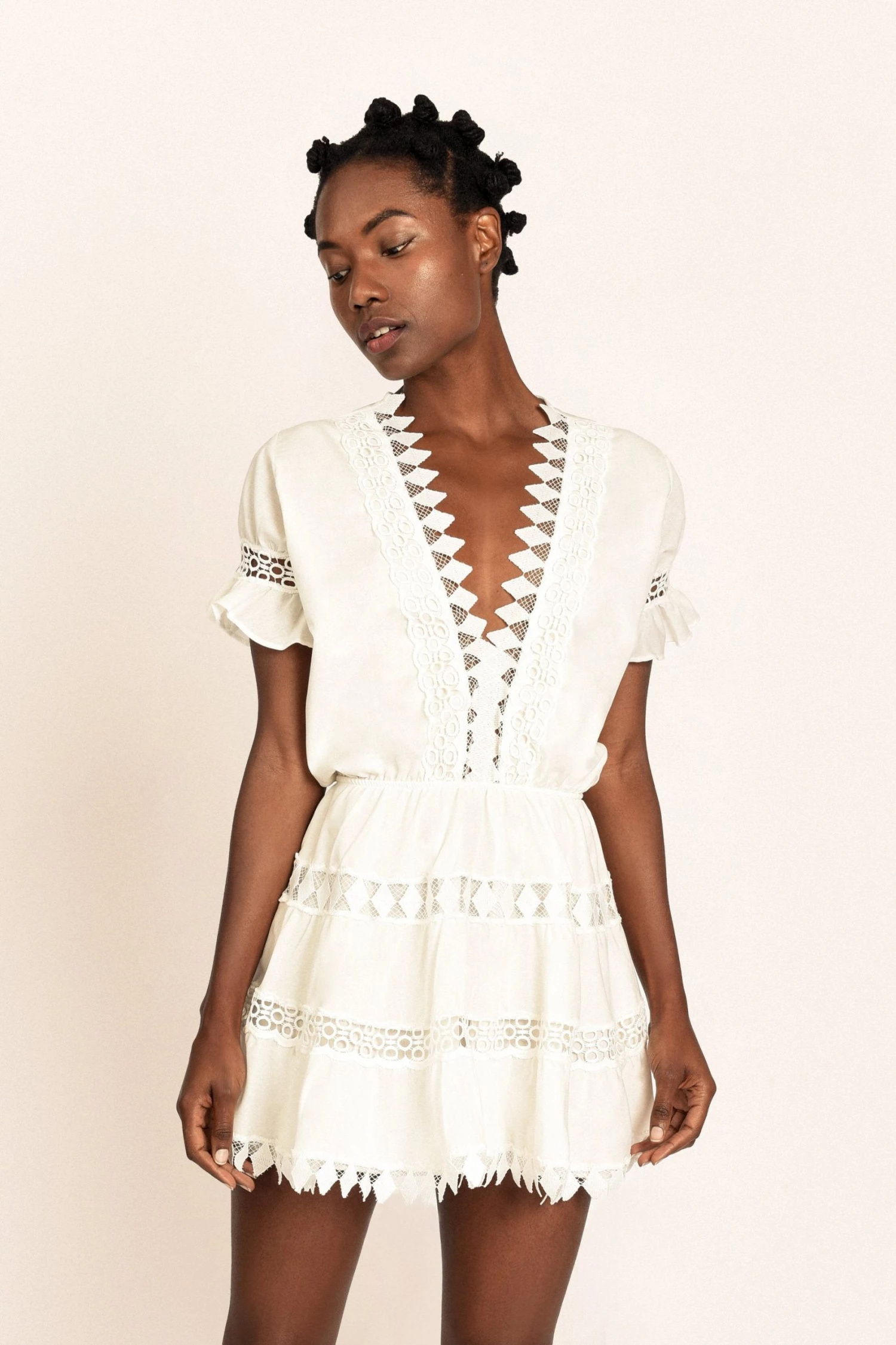 Peixoto Ora Dress In White - Elegant Women's Dress 3 Peixoto Ora Dress In White