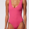 Solid & Striped Michelle One Piece In Orchid One Pieces