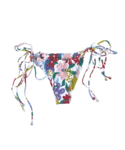 Aila Blue Conch Bottom In Hermosa Floral Bottoms