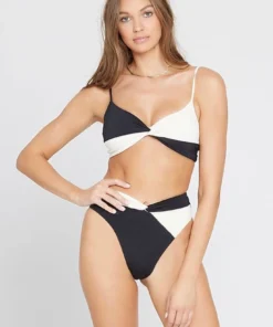 Tops L*Space Ringo Top In Black / Cream