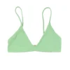 MAI Underwear Everyday Top In Emerald Ribbed