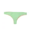 MAI Underwear Everyday Bottom In Emerald Ribbed