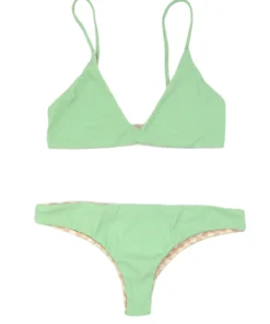 MAI Underwear Everyday Top In Emerald Ribbed