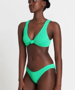 Bound By Bond-Eye Sign Brief In Jade Bottoms