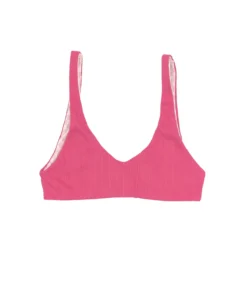 MAI Underwear Bonita Top In Punch Ribbed Tops