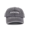 BikiniBird Baseball Hat In Washed Black