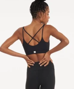 Vuori Clothing Activewear Vuori Mindset Bra In Black