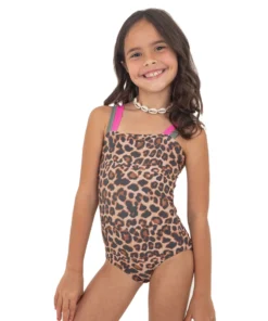 Malai Swimwear Malai Kid's Gales One Piece In Pugmark