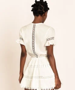 Peixoto Ora Dress In White - Elegant Women's Dress 7 Peixoto Ora Dress In White