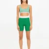 The Upside Rory Knit Bra In Apple Green