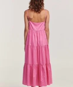 Charlie Holiday Isabella Maxi Dress In Pink