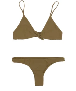 Aila Blue Cathedral Top In Twig Tops