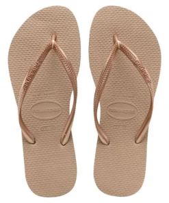 Havaianas Women's Slim Sandal In Rose Gold Clothing & Accessories