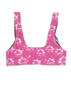 Bikini Bird Pop-Up Shop 30 Acacia Swimwear Birdie Top In Neon Vintage Tops