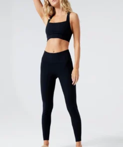 L*Space Beckham Tank In Black Activewear
