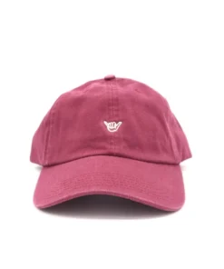BikiniBird Shaka Baseball Hat In Maroon