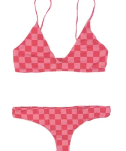 Bottoms MAI Underwear Everyday Bottom In Pink Check