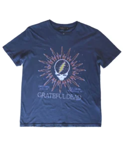 Tops JunkFood Grateful Dead Tee 1990 Tee In Blue