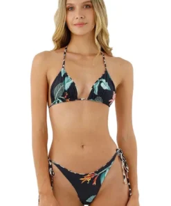 Malai Swimwear Malai Basal Tri Top In Wild Tops