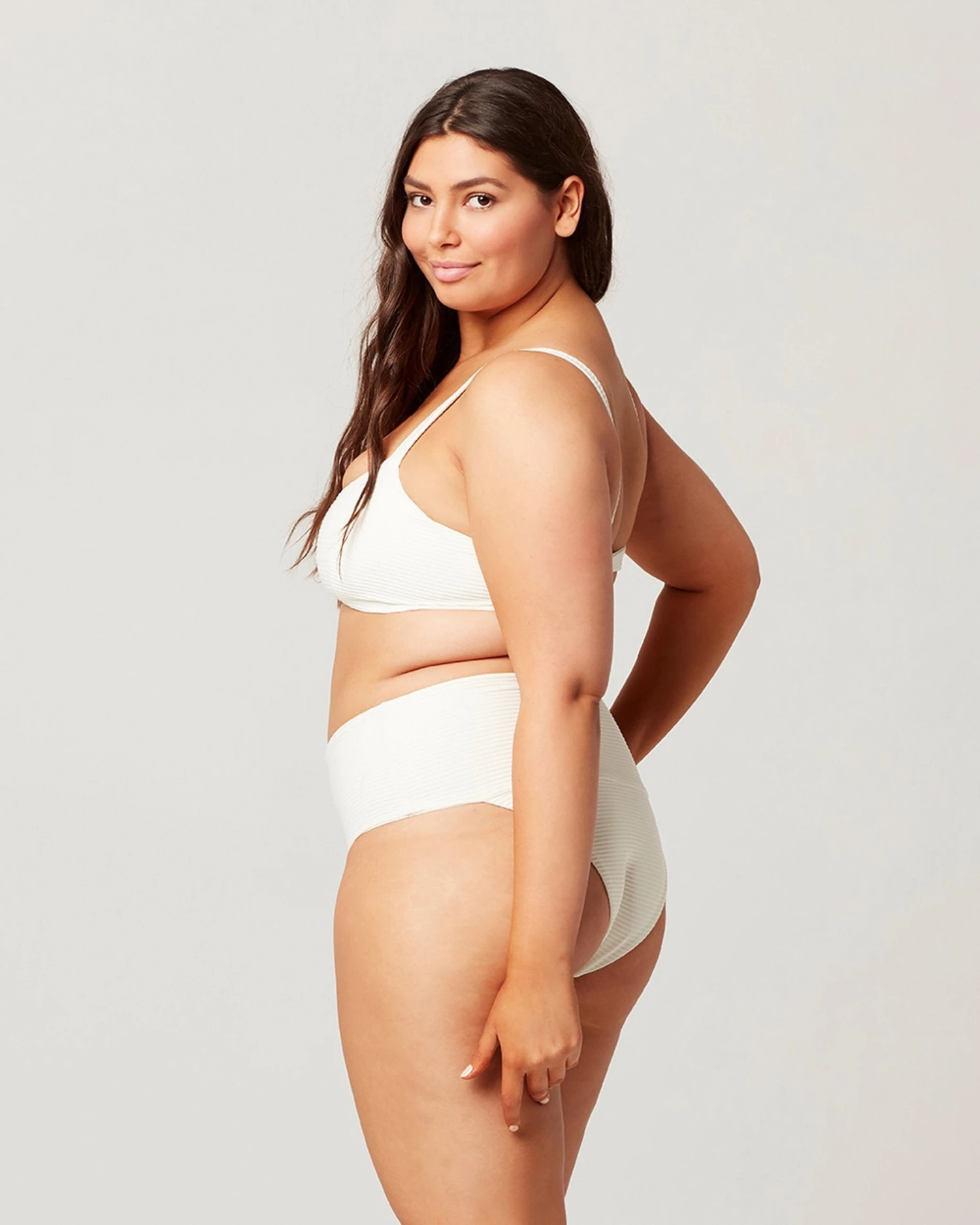 L*Space Desi Bottom in Cream - High-Waisted Swim Bottoms for Women 11 Bottoms L*Space Desi Bottom In Cream