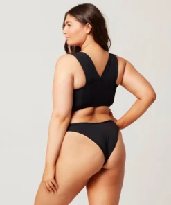 L*Space Parker Bikini Top In Black Tops
