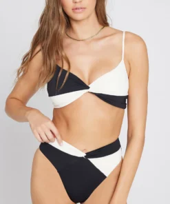 Tops L*Space Ringo Top In Black / Cream