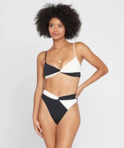 Tops L*Space Ringo Top In Black / Cream