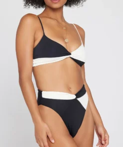 Tops L*Space Ringo Top In Black / Cream