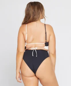 Tops L*Space Ringo Top In Black / Cream