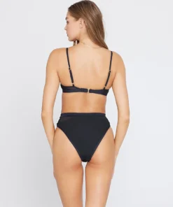 L*Space Sadie Top In Black Rib Tops