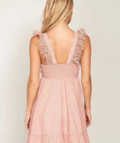 Peixoto Farrah Dress In Dusty Rose