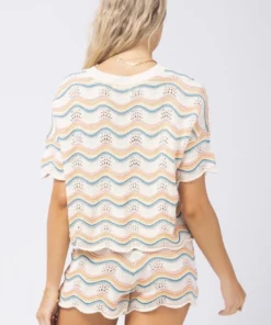 L*Space Make Waves Sweater