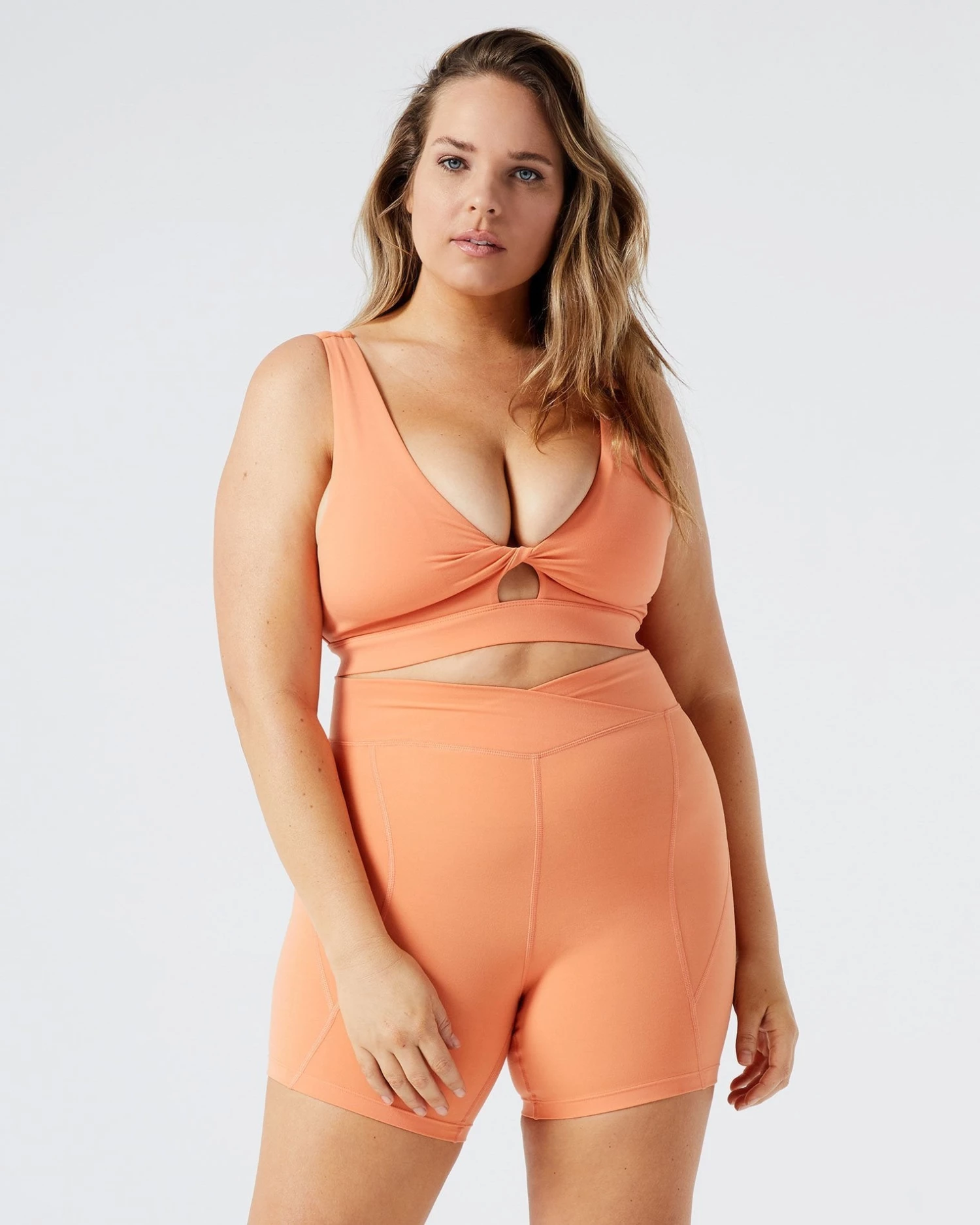 L*Space Do The Twist Bra In Sunset - High Support Activewear Bra for Women 6 L*Space Do The Twist Bra In Sunset Activewear