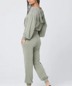 L*Space Seaglass Hoodie In Army Activewear