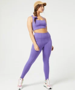 L*Space Chase Legging In Very Berry Activewear