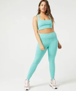 L*Space Chase Legging In Evergreen Activewear
