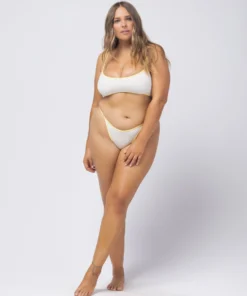 L*Space Pamela Top In Cream/Lemon Drop