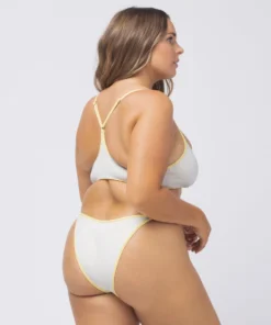 L*Space Pamela Top In Cream/Lemon Drop