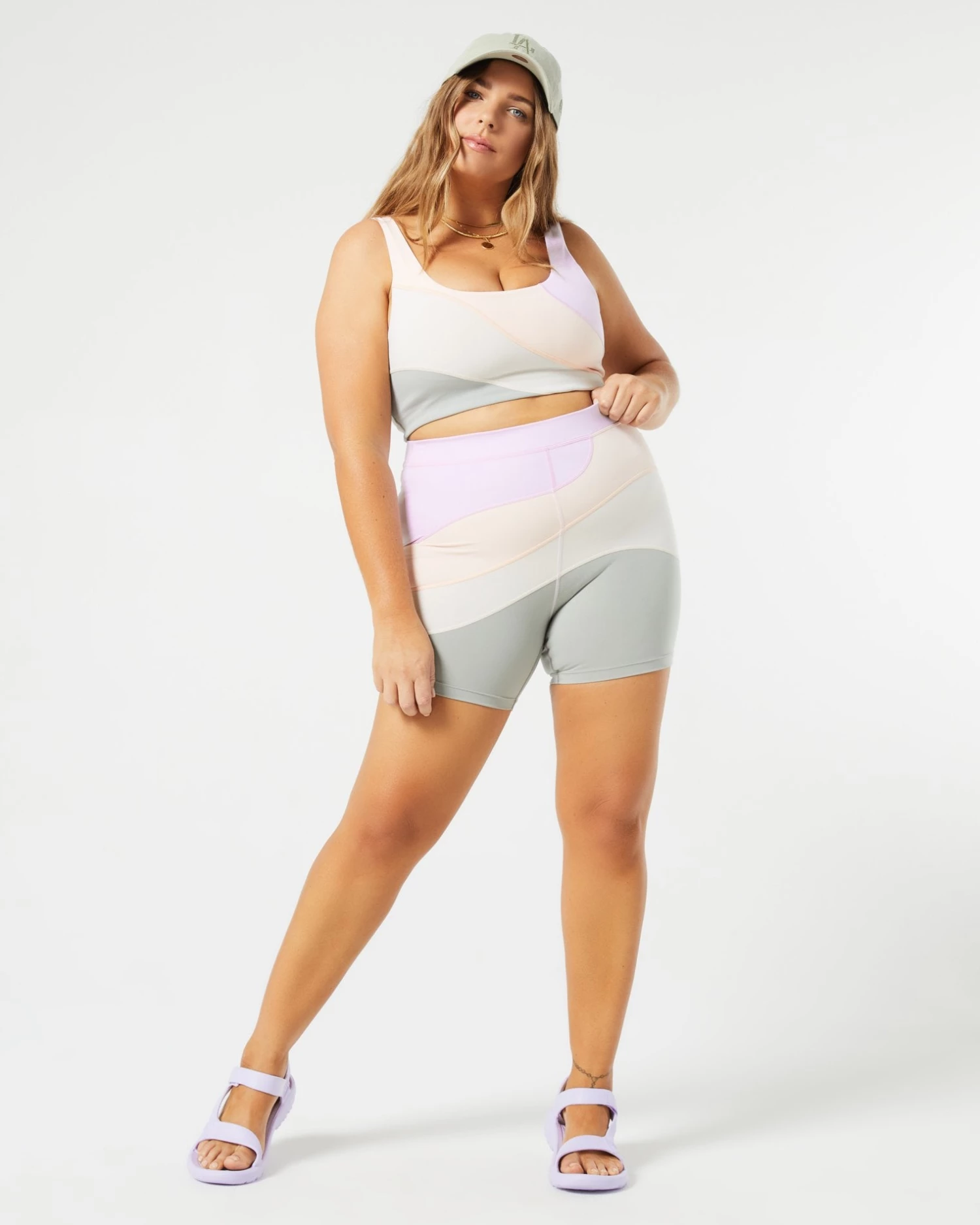 L*Space New Heights Short - High-Waisted Activewear Shorts for Women 7 L*Space New Heights Short