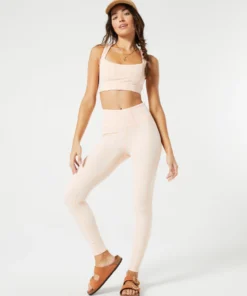 L*Space Chase Legging In Just Peachy - High-Waisted Yoga Pants for Women 25 L*Space Chase Legging In Just Peachy