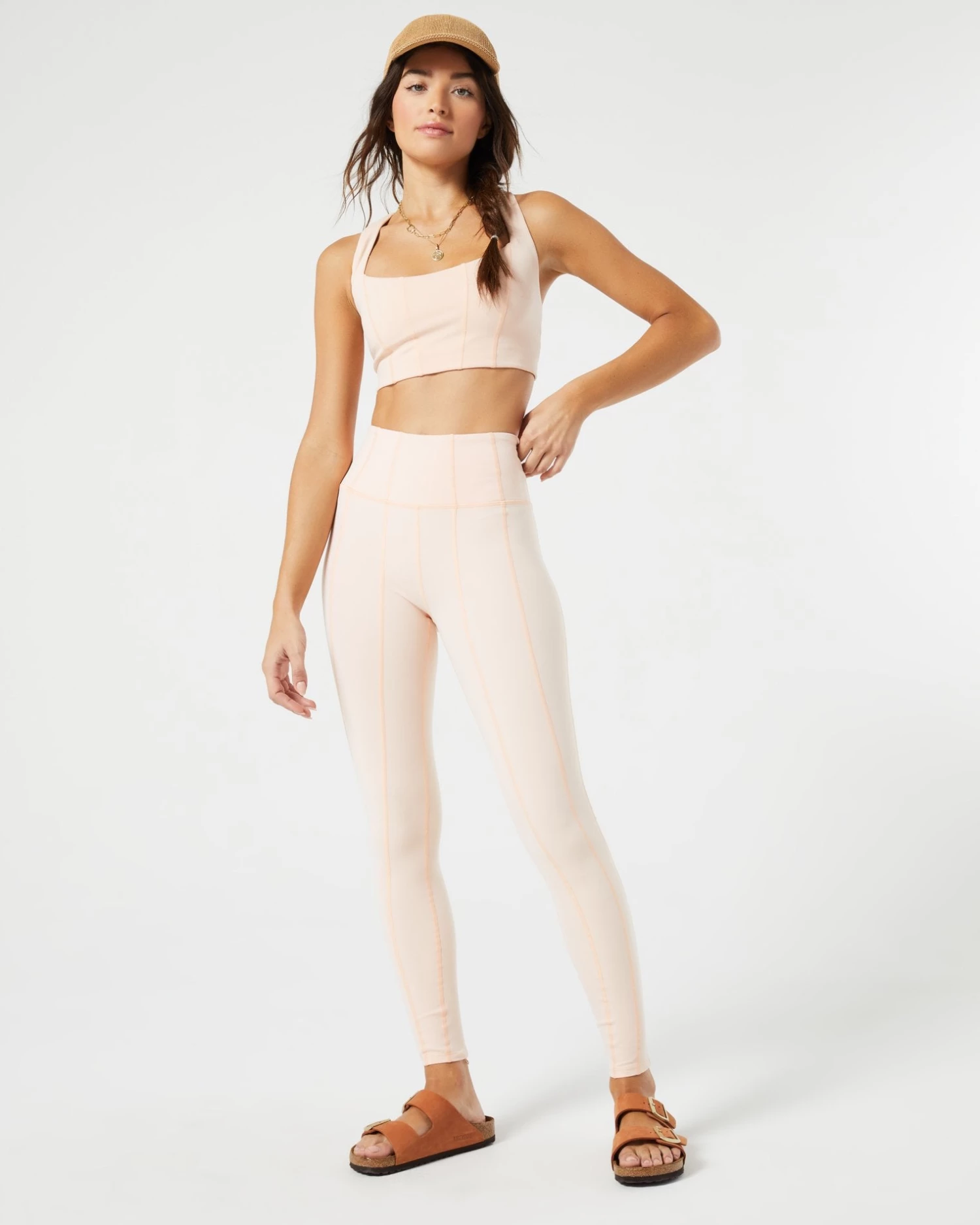 L*Space Chase Legging In Just Peachy - High-Waisted Yoga Pants for Women 16 L*Space Chase Legging In Just Peachy