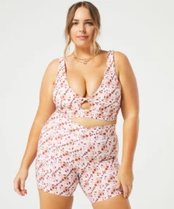 L*Space Do The Twist Bra - Block Party Activewear for Women 16 L*Space Do The Twist Bra In Block Party Activewear