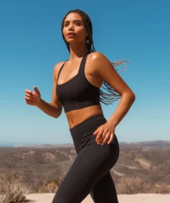 L*Space Beckham Tank In Black Activewear