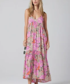 Clothing Saltwater Luxe Penny Maxi Dress In Floral