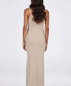Charlie Holiday Delilah Dress In Nougat - Elegant Women's Dress 8 Charlie Holiday Delilah Dress In Nougat Clothing