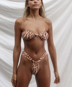 Stone Fox Swim Bijou Bottom In Tigress