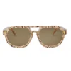 I-SEA Ziggy In Pearl/Olive Sunglasses | Stylish & Sustainable Eyewear 1 I-SEA Ziggy In Pearl/Olive Clothing & Accessories