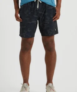 Vuori Clothing Vuori Kore Short In Black Watercolor Camo Vuori Clothing