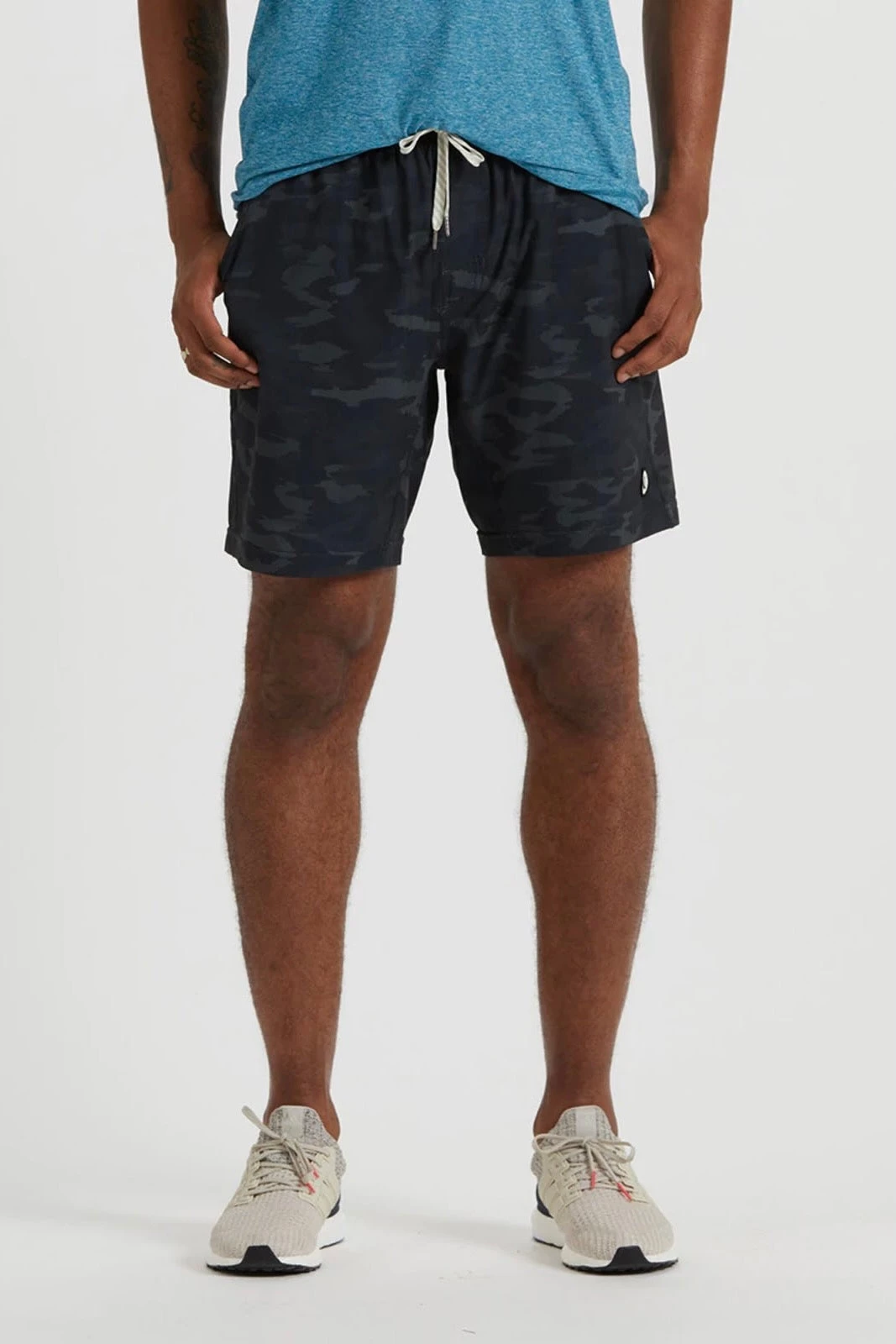 Vuori Kore Short - Black Watercolor Camo | Premium Performance Shorts for Men 3 Vuori Clothing Vuori Kore Short In Black Watercolor Camo Vuori Clothing